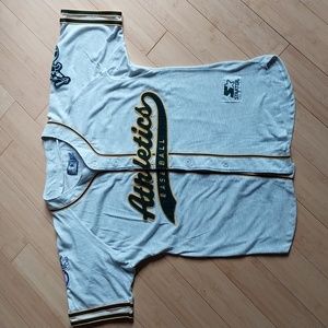 90s Vtg Oakland Athletics Starter Jersey M